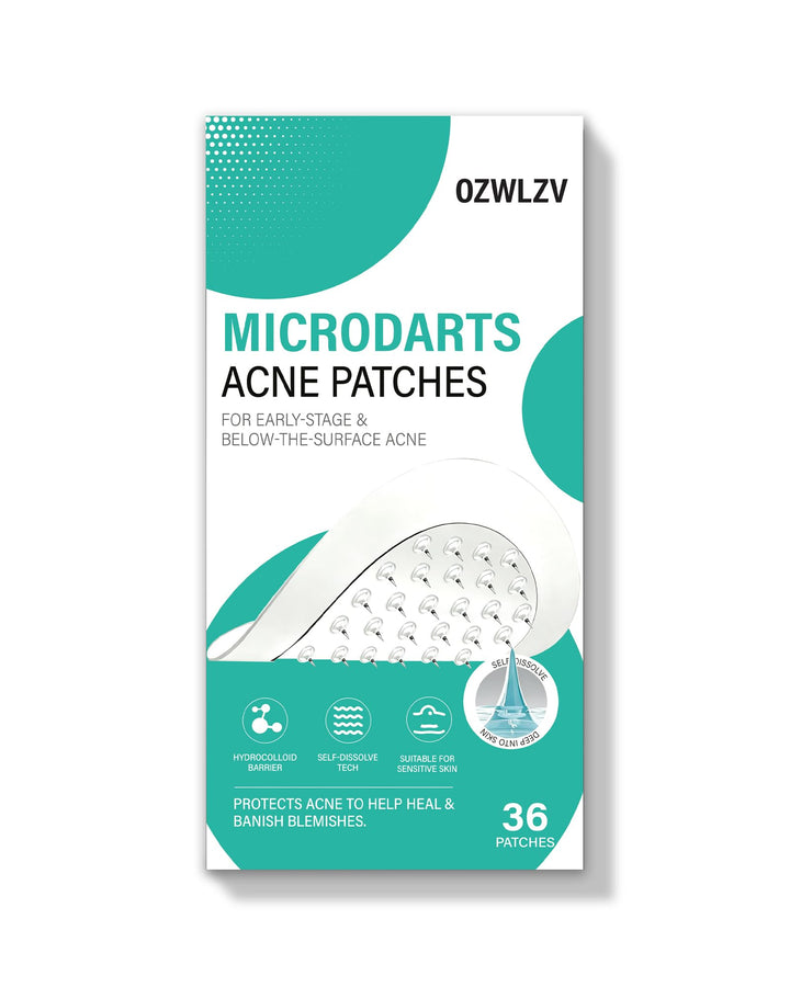 OZWLZV front packaging showing 36-count and patch benefits