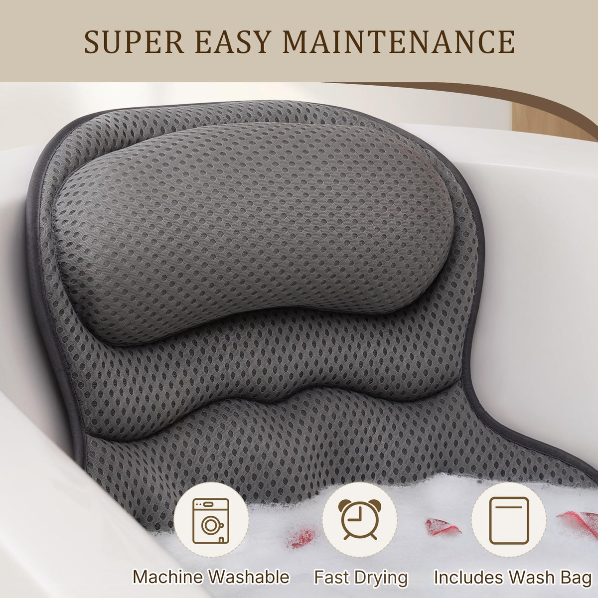 Ozyalo laundry bag and hook accessories promoting easy washing and drying