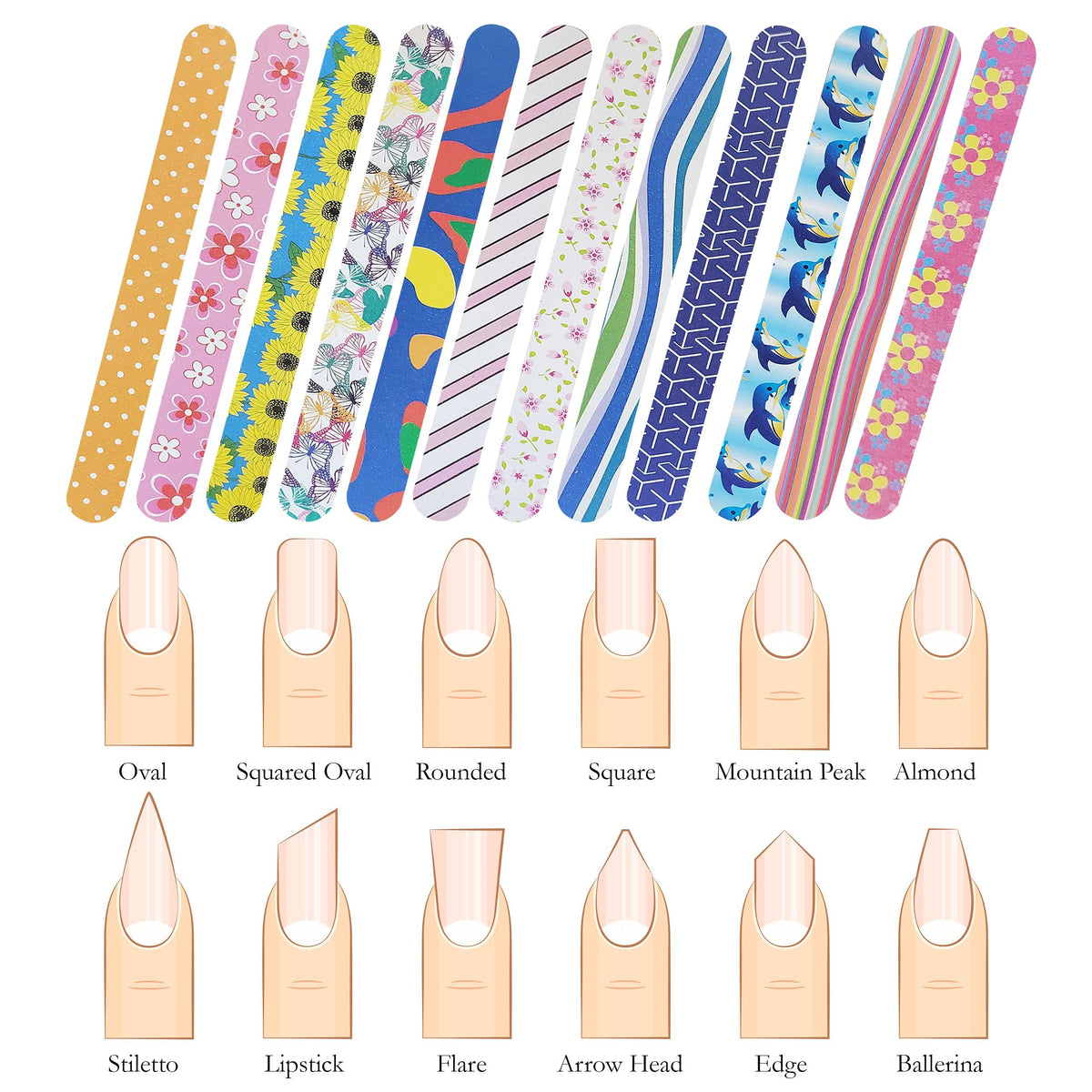 P2P Nails in use during a home manicure for precise edge shaping