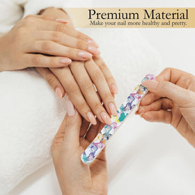 P2P Nails being rinsed to show washable and reusable benefit