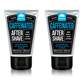 Pacific Shaving Company front packaging showing bottle and spearmint benefit