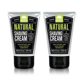 Pacific Shaving Company front tube showing clean design and travel-friendly size
