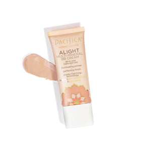 Pacifica BB Cream close-up label showing clean vegan, cruelty-free benefit