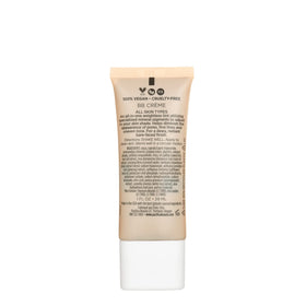 Person wearing Pacifica BB Cream outdoors showing fresh luminous glow