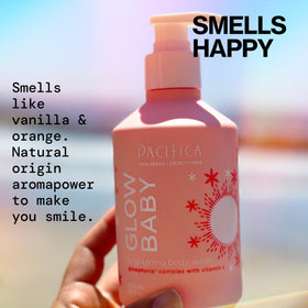 Pacifica back label view showing ingredients list for informed shoppers