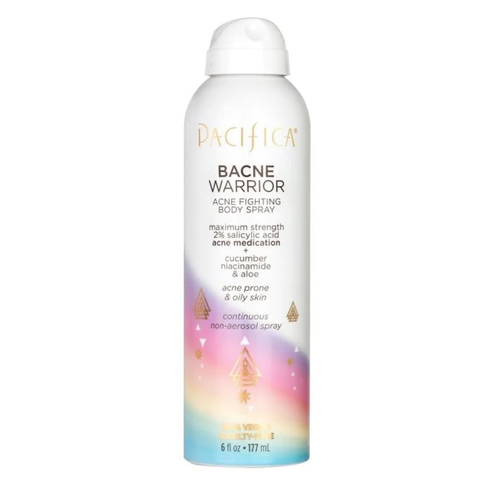 Pacifica Bacne Warrior front packaging shows bottle and label for clear identification