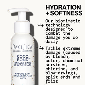 Pacifica Coco Bond creamy texture close-up that absorbs fast
