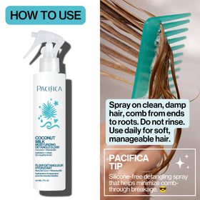 Pacifica mist texture visible in air demonstrating lightweight formula