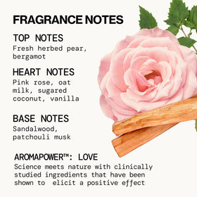 Pacifica Dream Moon atomizer releasing fine mist, brand gives even scented coverage