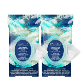 Pacifica front packaging showing coconut milk wipes and easy-grip seal for convenience