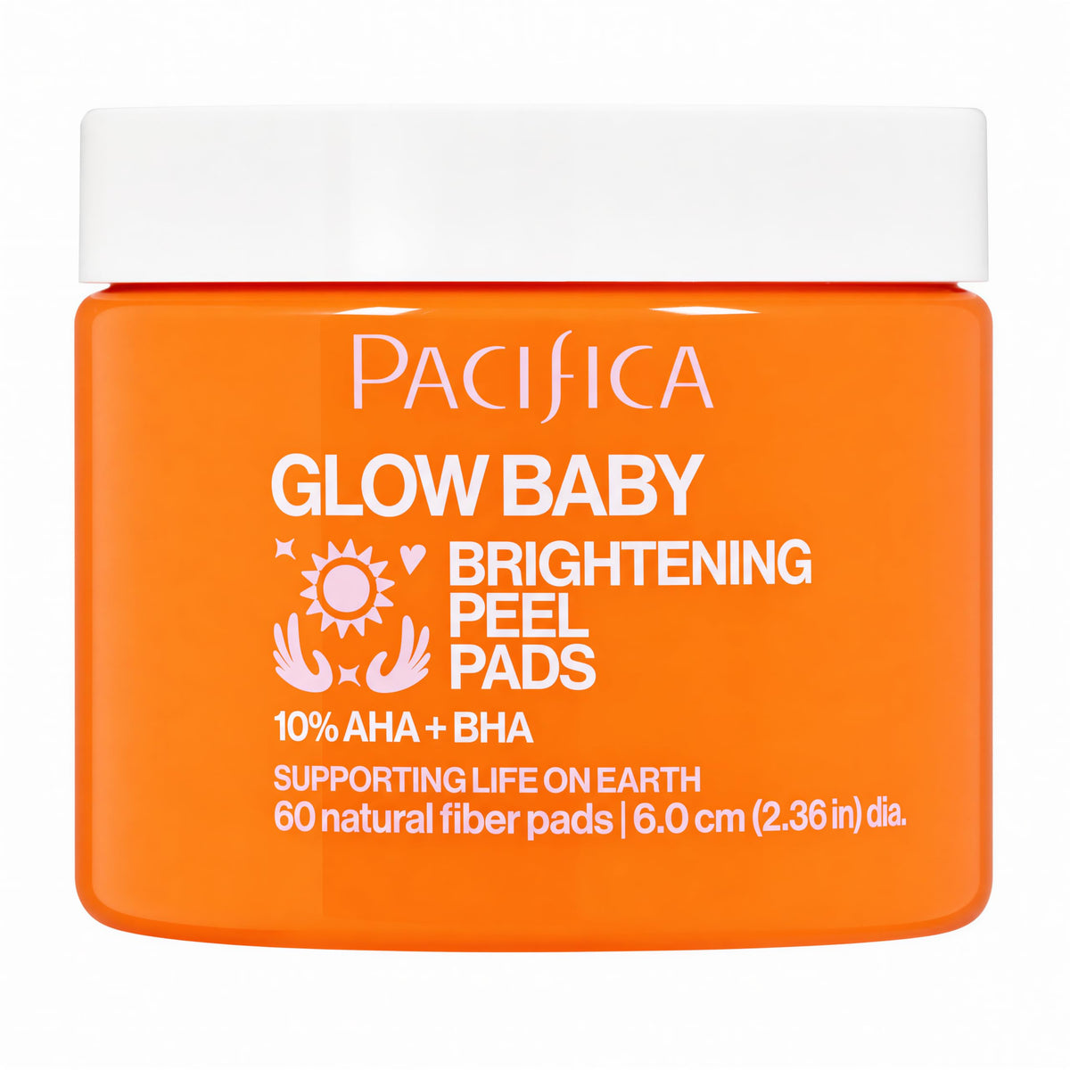 Pacifica front packaging showing product name and 60 count for easy identification