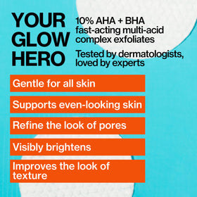 Pacifica pad close-up textured side highlighting gentle exfoliation benefits