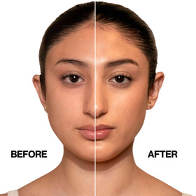 Pacifica pad serum on fingertip demonstrating concentrated acid solution for resurfacing
