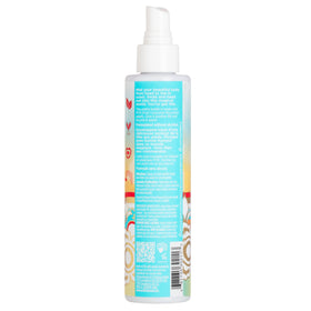 Pacifica bottle styled on beach evoking tropical calm and mood-lifting benefit