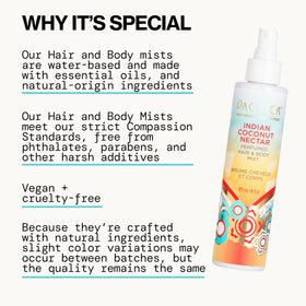 Pacifica spray action capturing fine mist for quick-refresh benefit