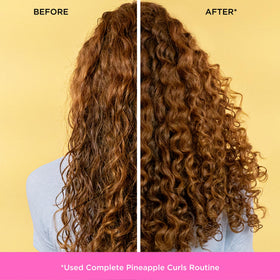 Pacifica spray nozzle close-up showing fine mist for even curl refresh