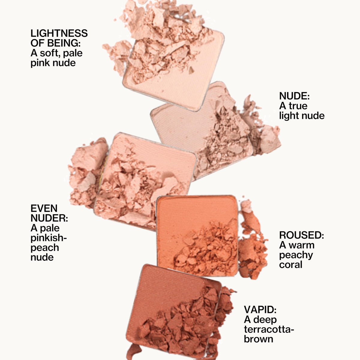 Pacifica subtle daytime eye look using light pinks and mattes to brighten eyes