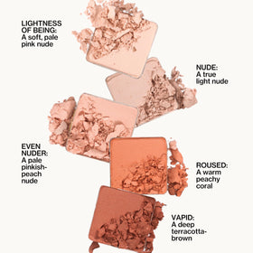 Pacifica subtle daytime eye look using light pinks and mattes to brighten eyes