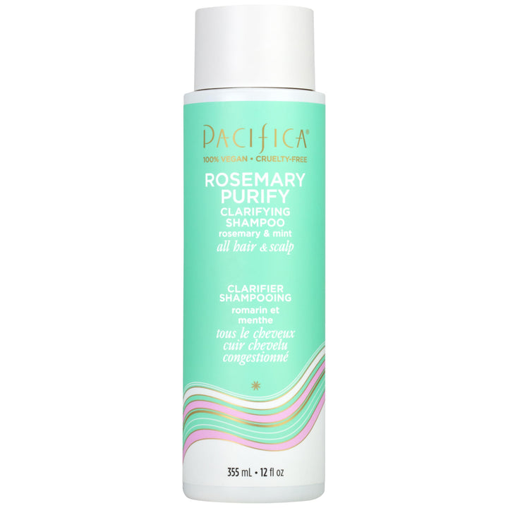 Pacifica Rosemary Purify front bottle view showing clean design and benefits
