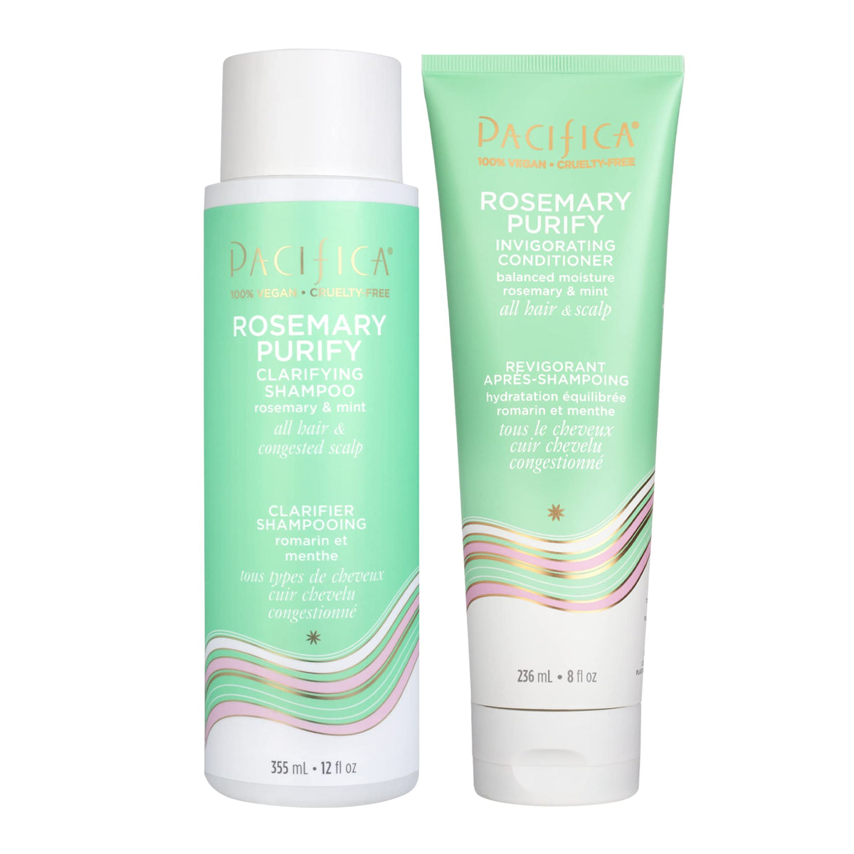 Pacifica front packaging showing set and clear benefits