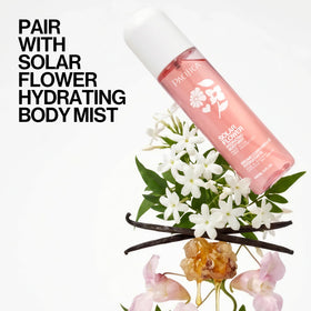 Pacifica spray nozzle close-up demonstrating precise mist and easy application benefit