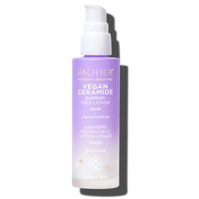 Pacifica surrounded by sunflower and botanicals to show soothing ingredients
