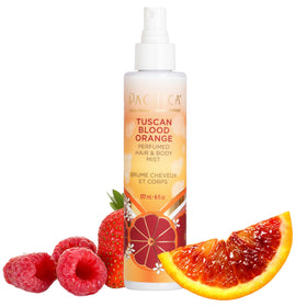 Pacifica Tuscan Blood Orange front bottle image showing citrus scent benefit
