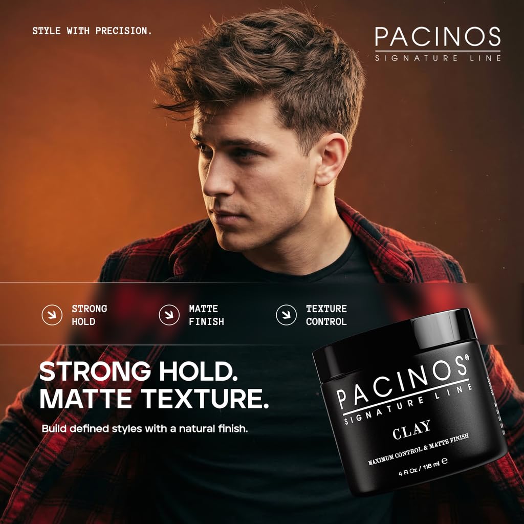 Pacinos close detail of paste texture highlighting grip and volume
