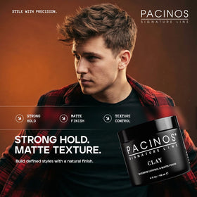 Pacinos close detail of paste texture highlighting grip and volume