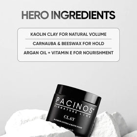 Pacinos label close-up showing Signature Line branding and instructions