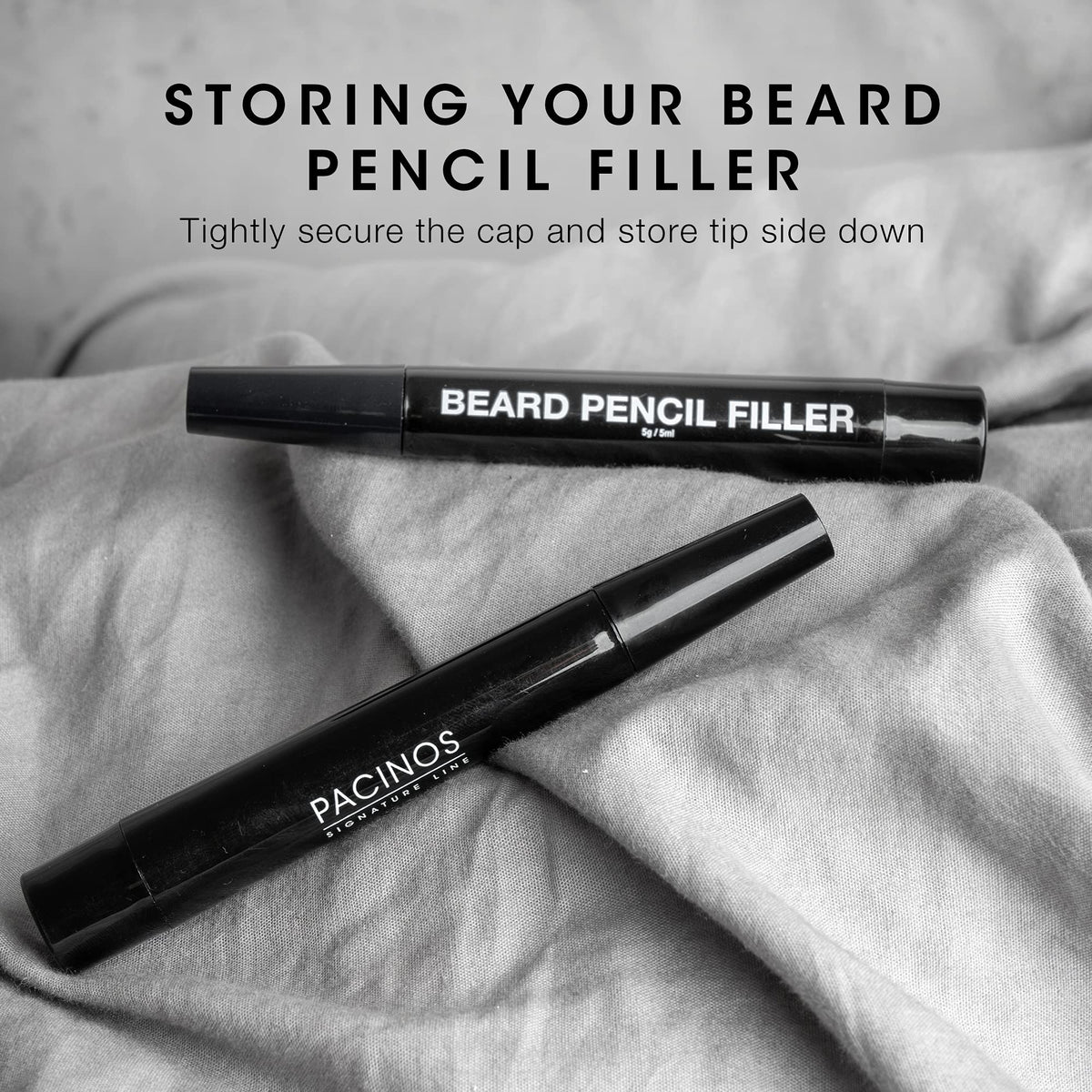 Pacinos eyebrow detail application, refines sparse areas for balanced look