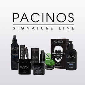 Pacinos product label and ingredient panel highlighting gentle formula