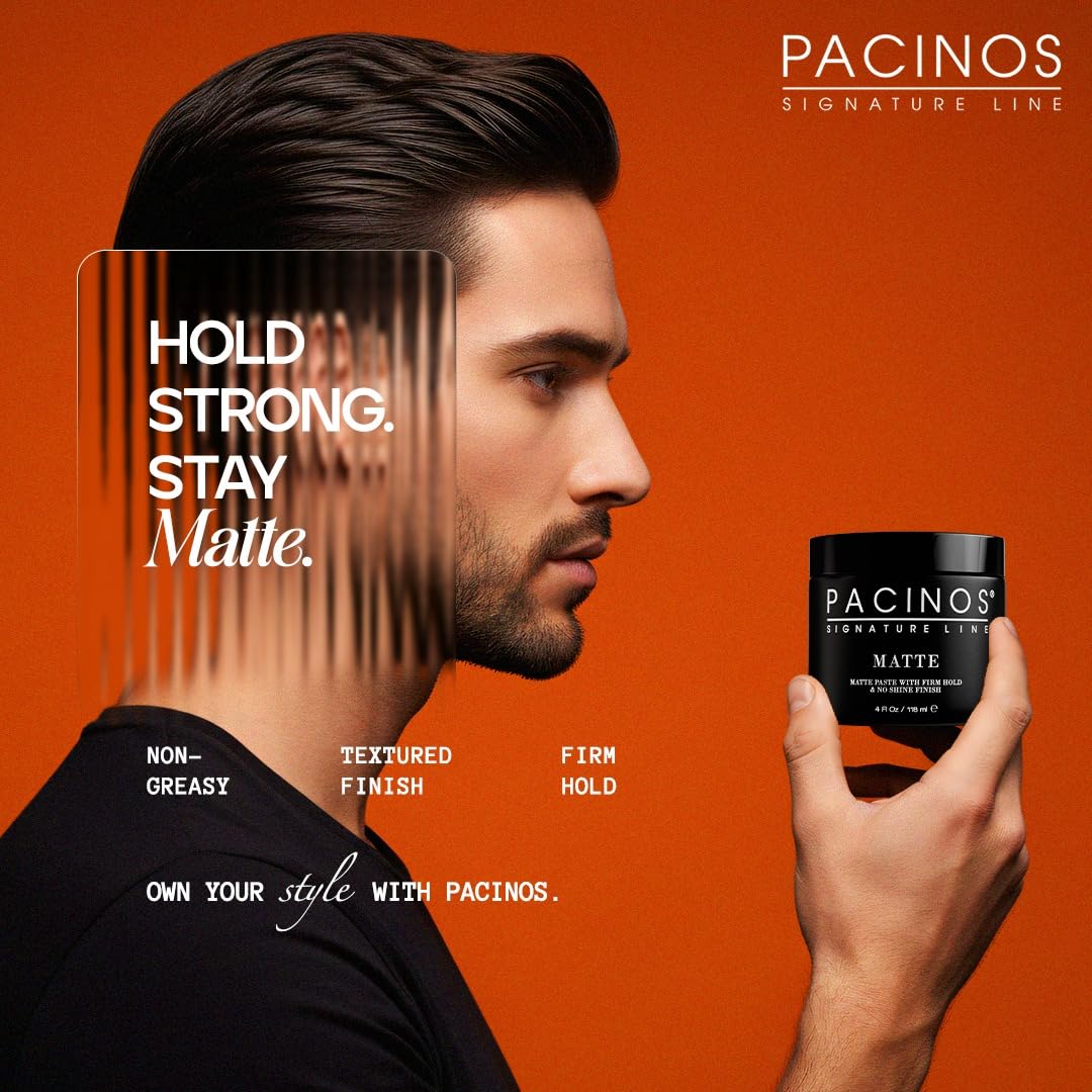 Pacinos paste on fingers detail demonstrating smooth spreadability