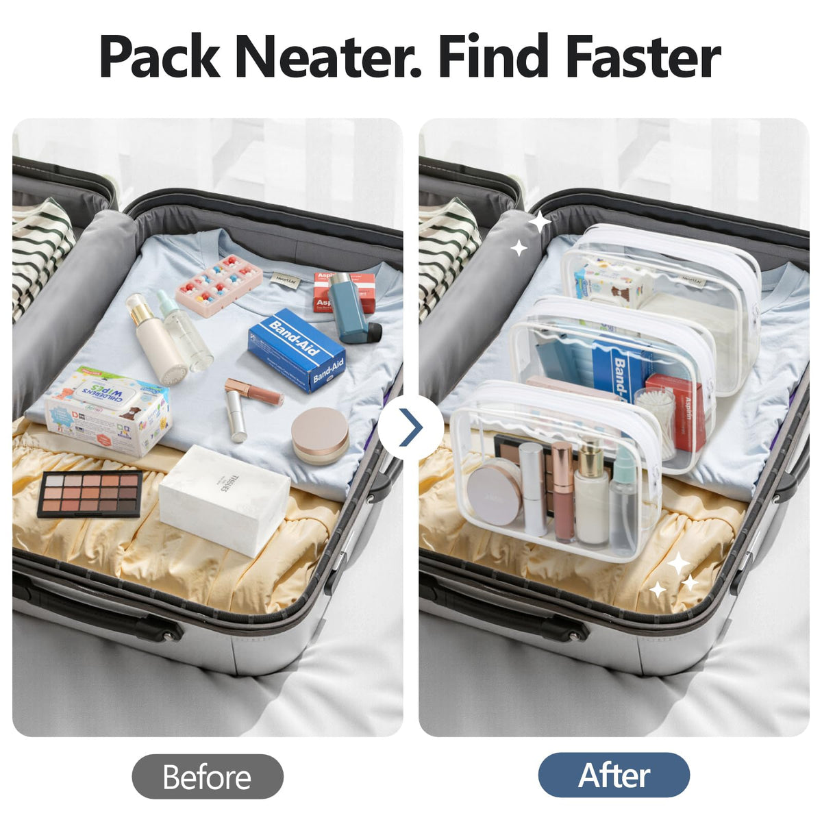 PACKISM stored in car glovebox showing convenient everyday organization