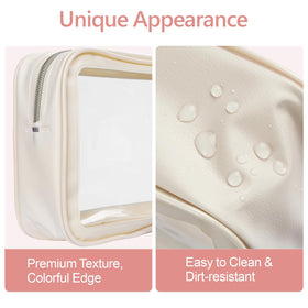PACKISM on bathroom counter displaying clear visibility for everyday organization