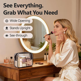 PACKISM wide mouth opening displaying fast access to essentials