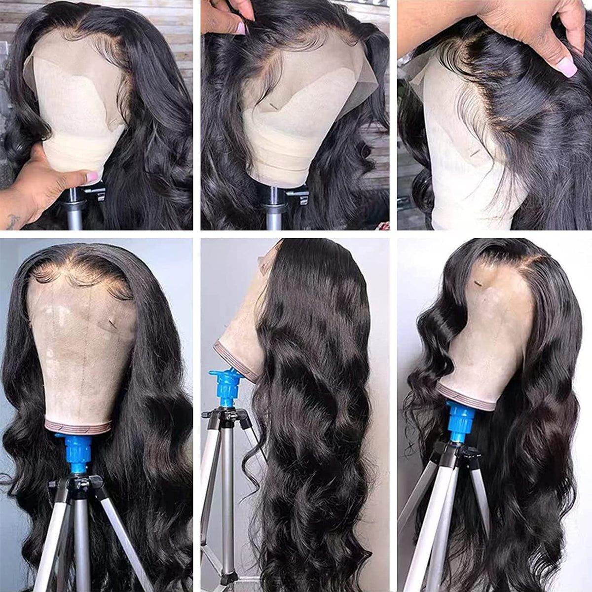 padise body wave hair texture highlighting 200% density and natural shine