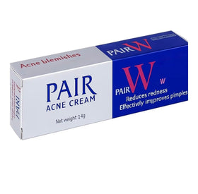 Generic PAIR acne cream applied to blemish illustrating targeted spot treatment benefit