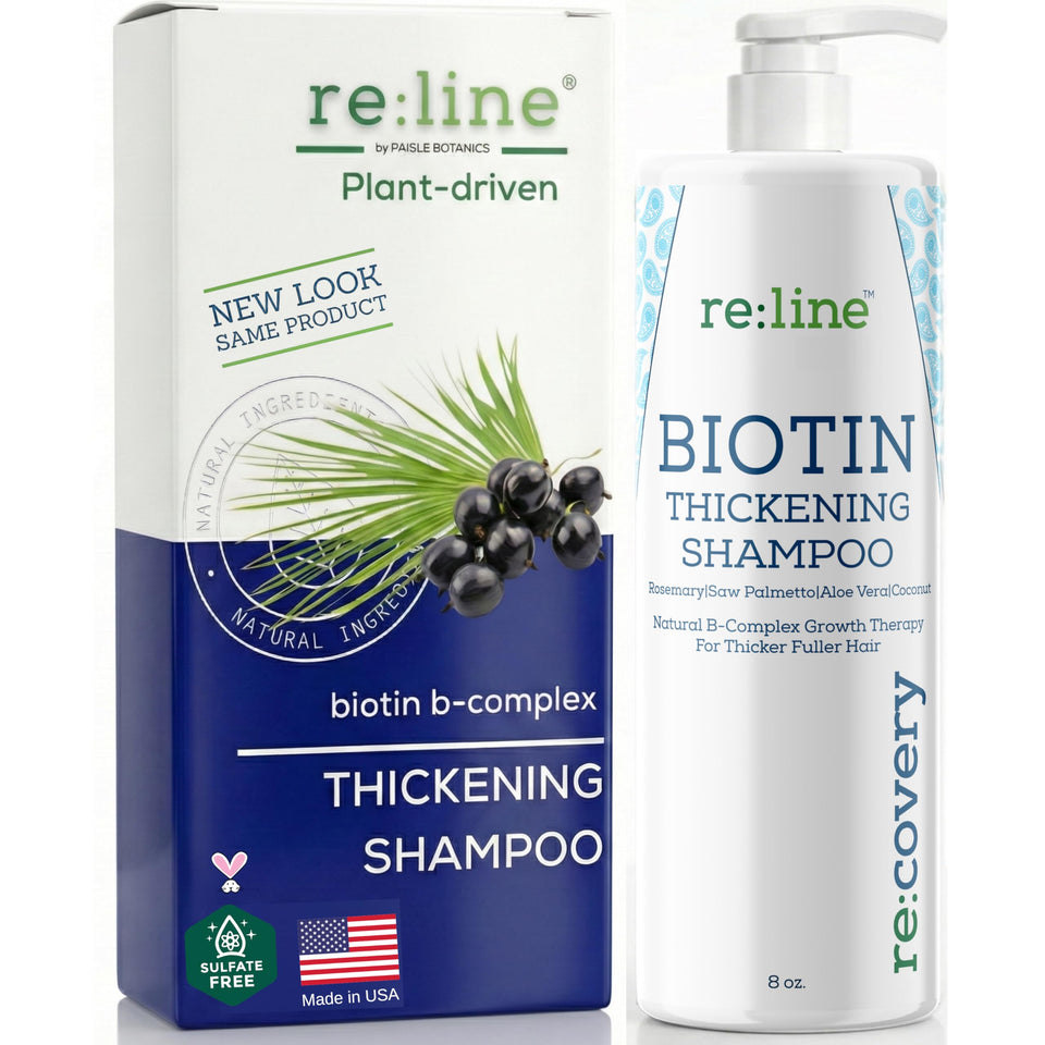 Paisle Botanics front bottle showing product and volume benefit