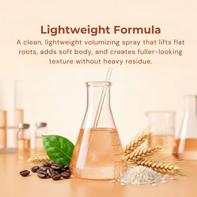 Paisle Botanics biotin and caffeine ingredient display highlighting fortifying benefits