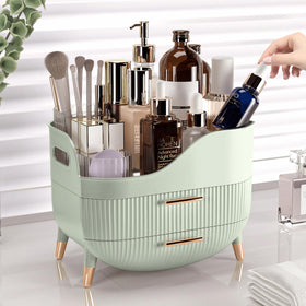 Pajiriona on bathroom counter keeping skincare accessible and tidy