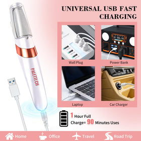 PALETTECH charging cable and dock to show 90-minute runtime and convenient recharging