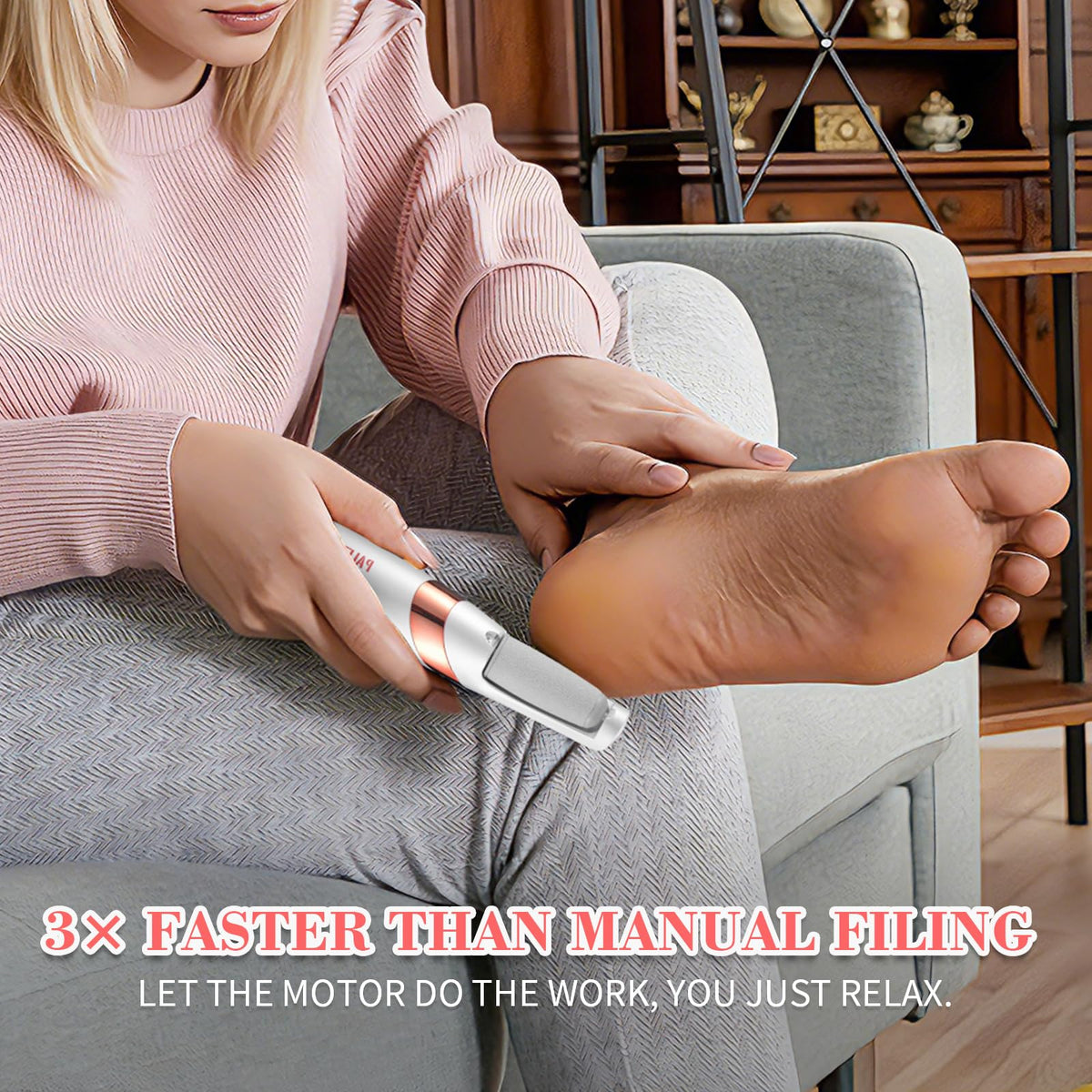 PALETTECH handheld view demonstrating ergonomic grip and scratch-resistant glossy coating