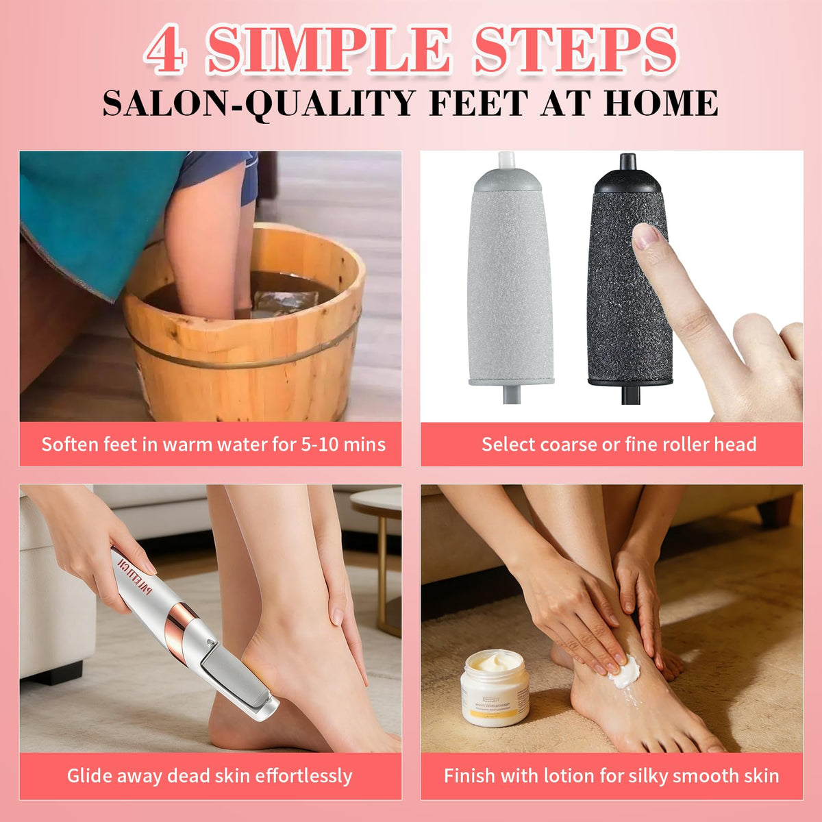 PALETTECH placed on bathroom counter in a lifestyle scene suggesting salon-quality home care