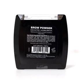 Palladio soft brown powder pan texture for blendable application
