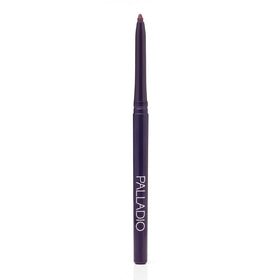 Palladio lifestyle image of evening makeup showcasing dramatic plum color