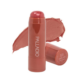 Palladio front packaging of I'm Blushing stick showing product and shade for quick selection