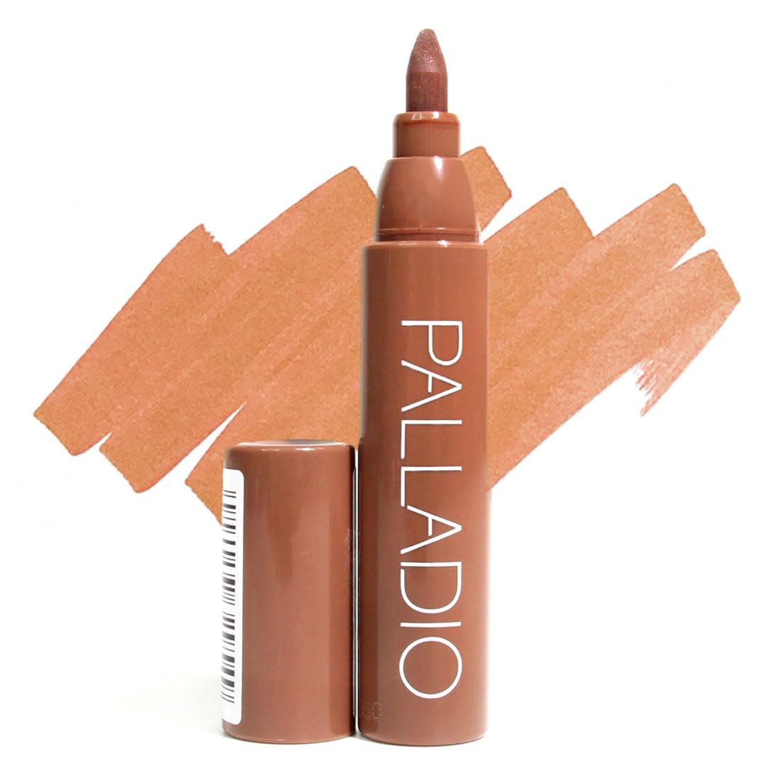 Palladio front packaging showing nude lip stain, clear product identity and benefit