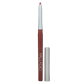 Palladio lip liner front packaging showing slim twist-up design and shade Naked benefit precision