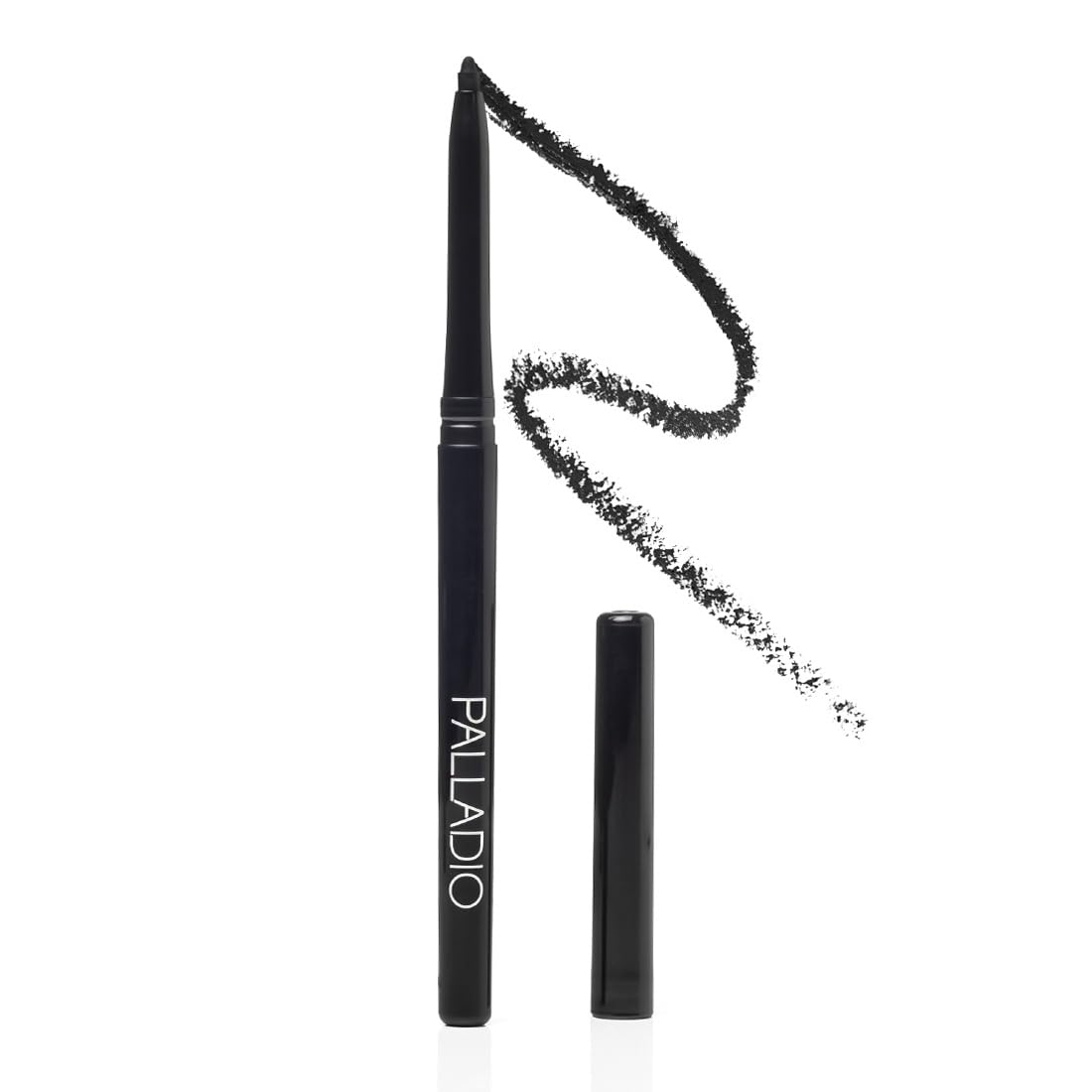 Palladio front packaging showing product and benefit of long-lasting wear